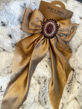 Orchid Echo Stoneheart Khaki bow