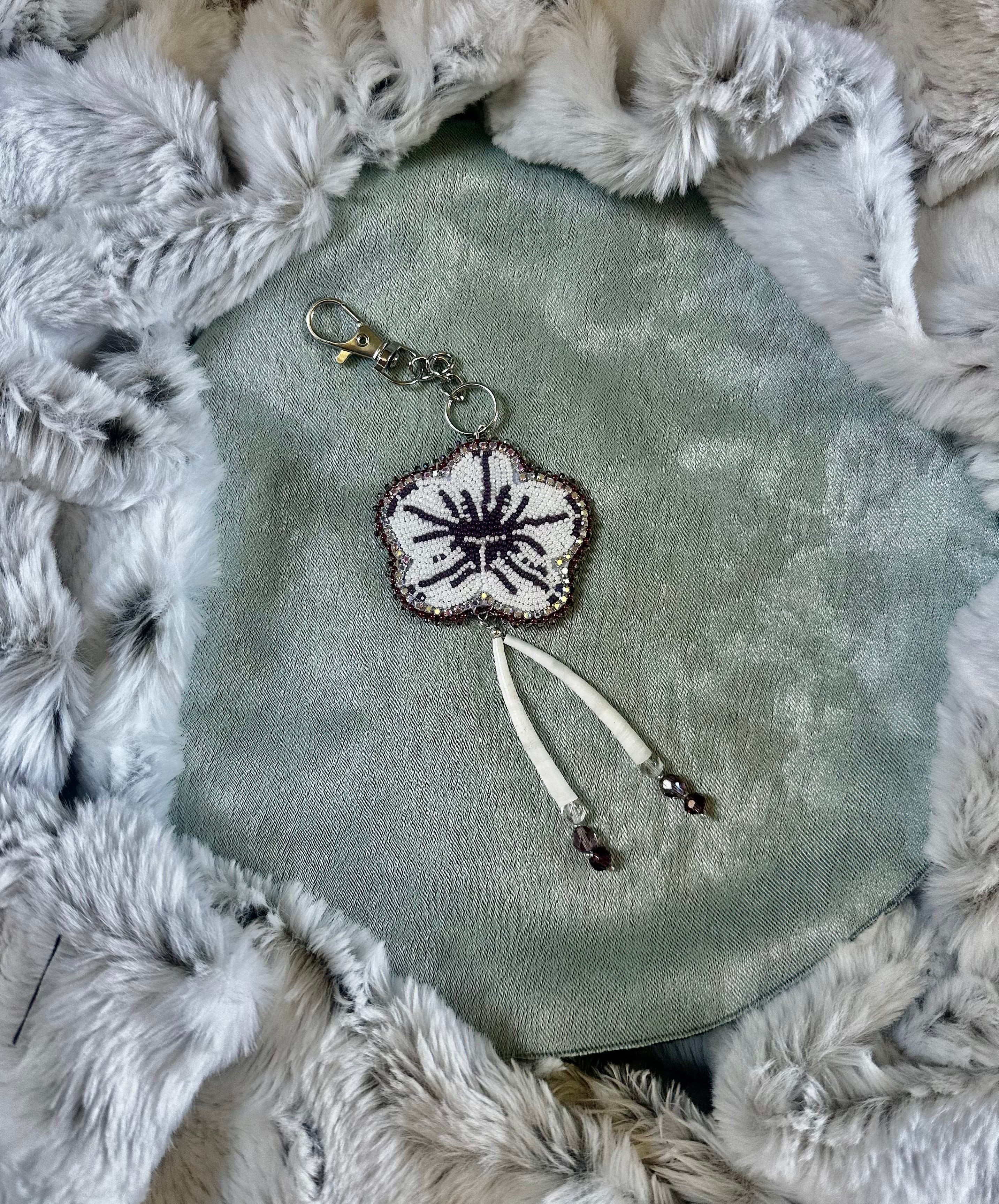 Orchid Echo Purse Charm
