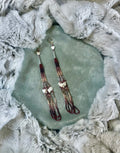 Orchid Echo 7" Duster Earrings
