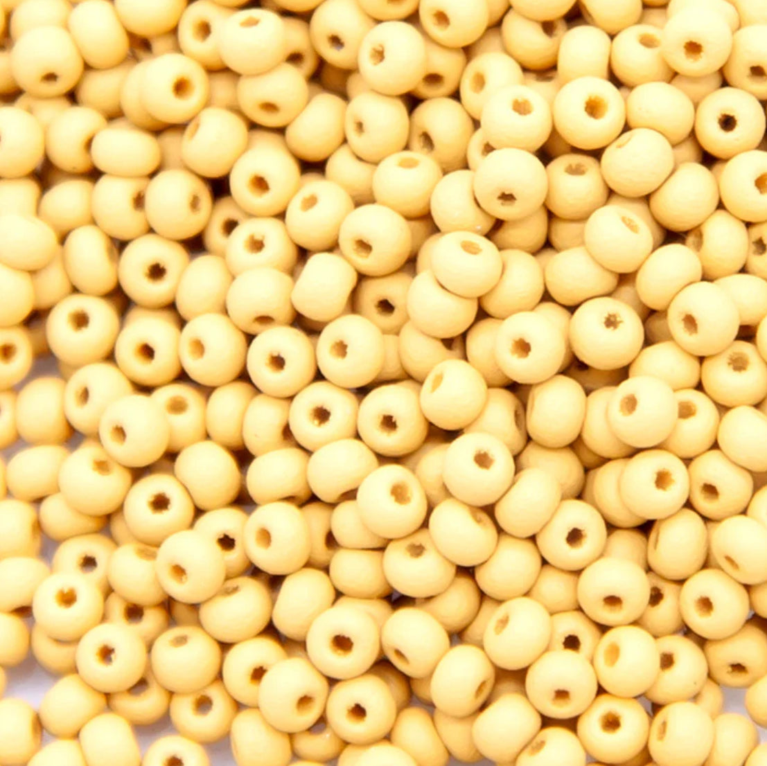 Matte Yellow Brown Permalux Czech Seed Bead 11/0
