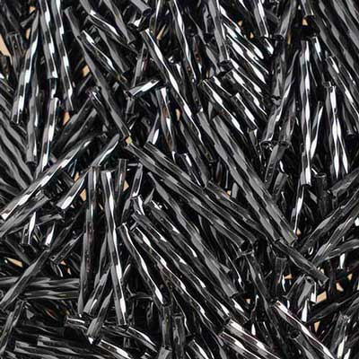 Black 30mm Twisted Bugles