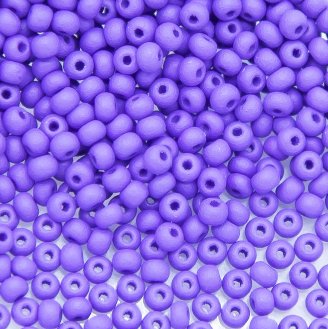 Matte Dark Violet Permalux Czech Seed Bead 11/0