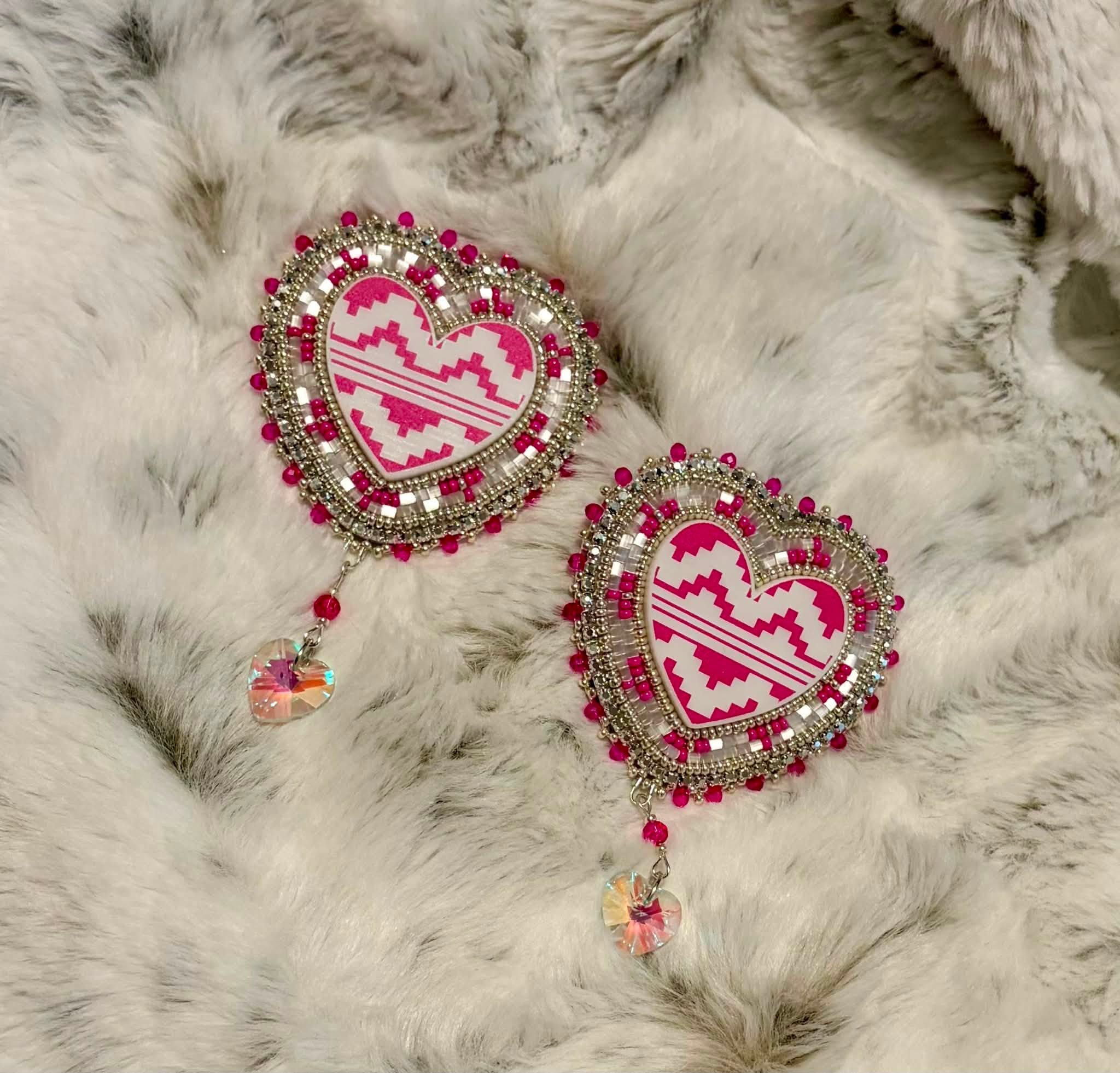 Fuchsia Fire Tribal Sweethearts and Sun Catchers
