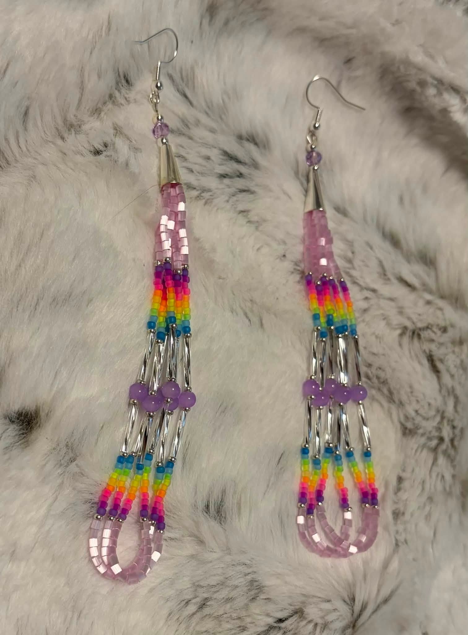 Frosted Prism - Violet 4" Dusters