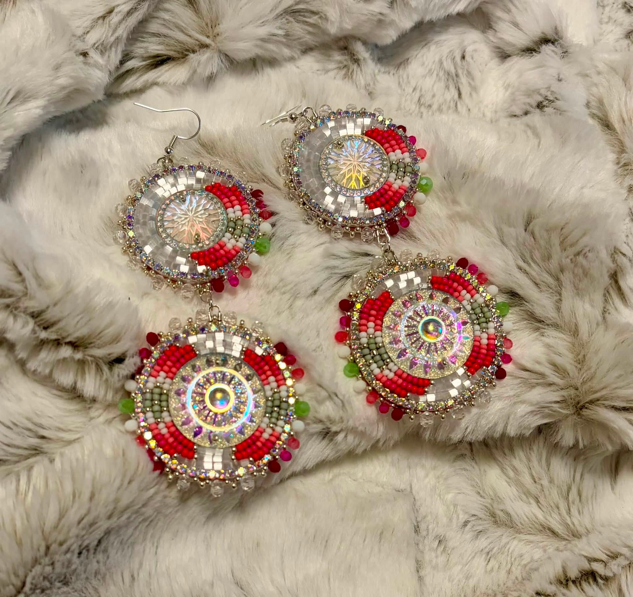 Wild Blooms Statement Earrings