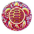 Red Turtle Cabochons Set