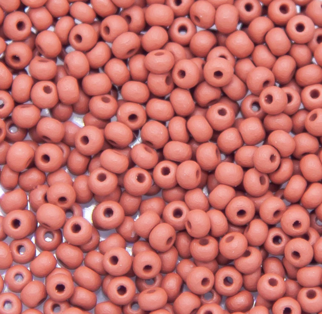 Matte Brown Permalux Czech Seed Bead 11/0