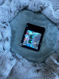 M Set Green/Purple K9 Crystal Rivoli