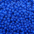 Matte Blue Permalux Czech Seed Bead 11/0