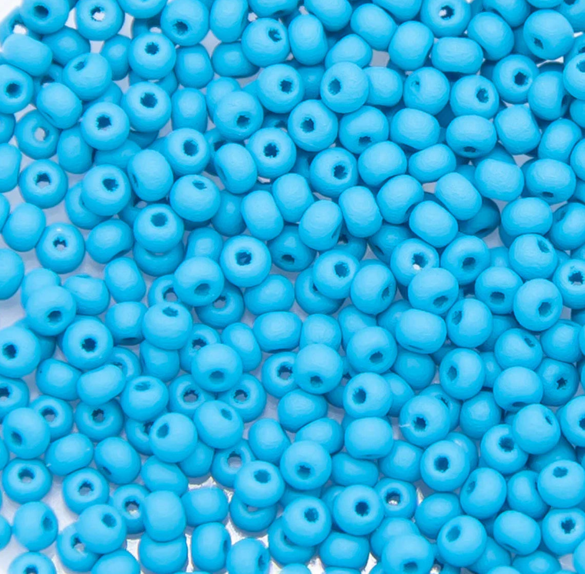 Matte Teal Permalux Czech Seed Bead 11/0