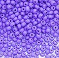 Matte Dark Violet Permalux Czech Seed Bead 11/0