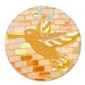 Yellow Hummingbird Cabochons Set