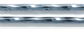 Gunmetal 30mm Twisted Bugles