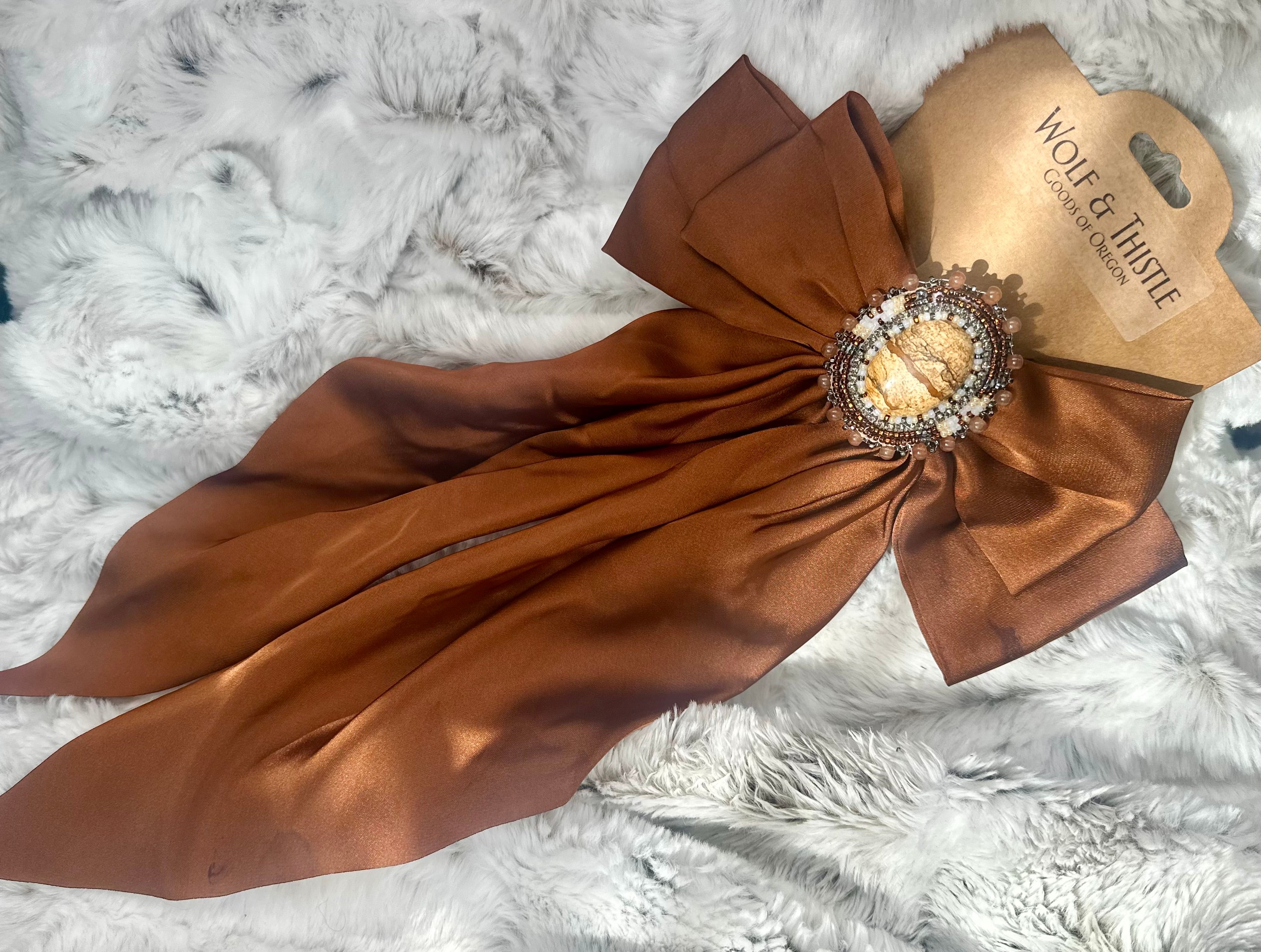 Brown Stoneheart Bow