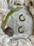 Pine Tree Gold Hoops