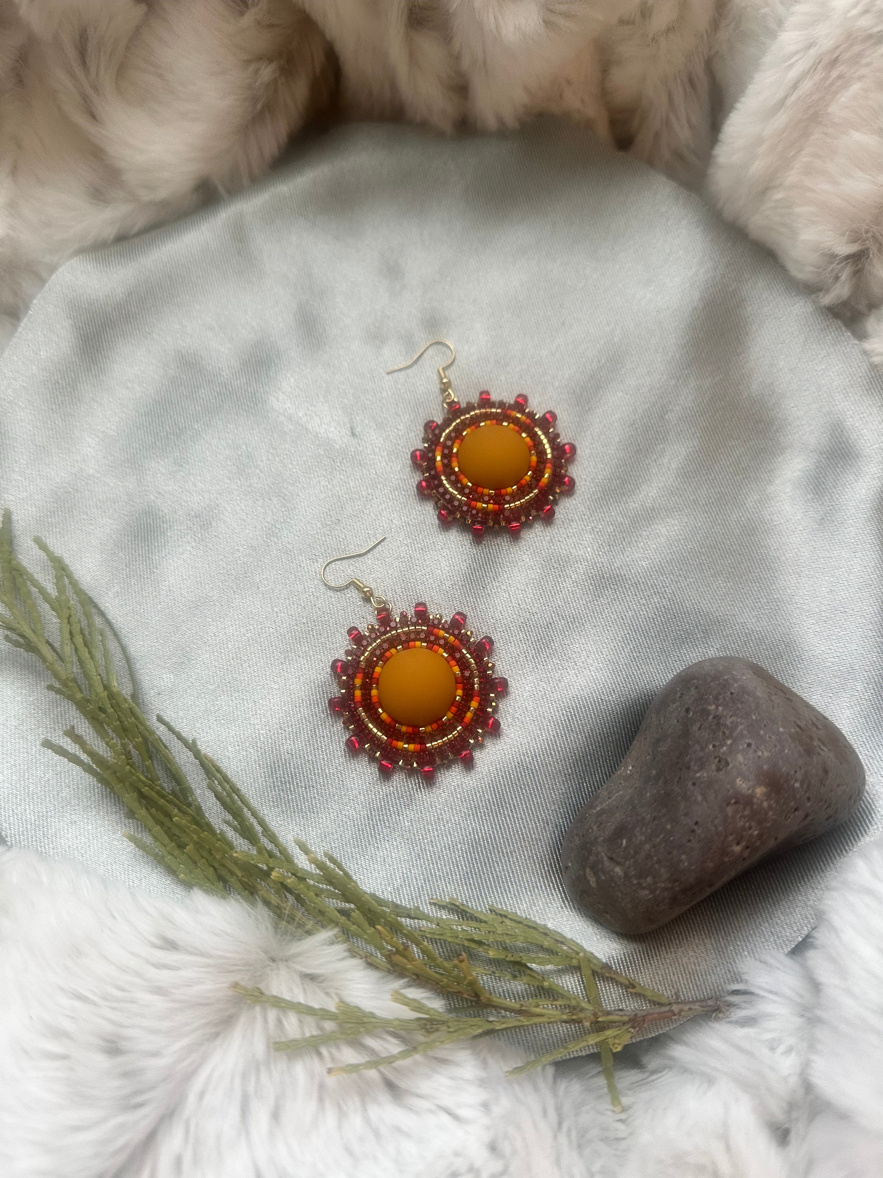 Amber Sky Earrings